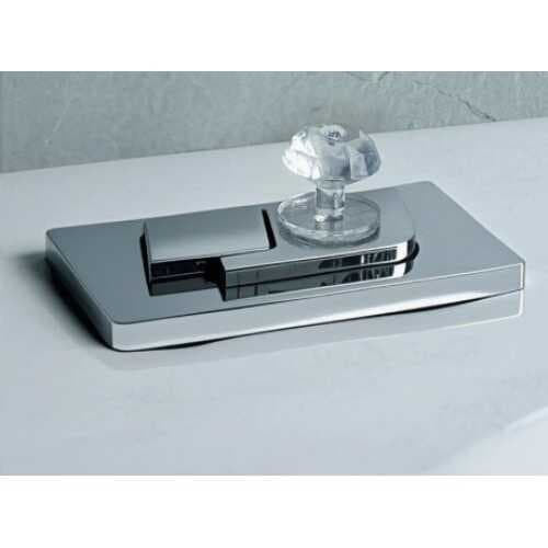 4 Adet Kristal Tasarımlı Çok Amaçlı Yapışkanlı Tutacak Buton