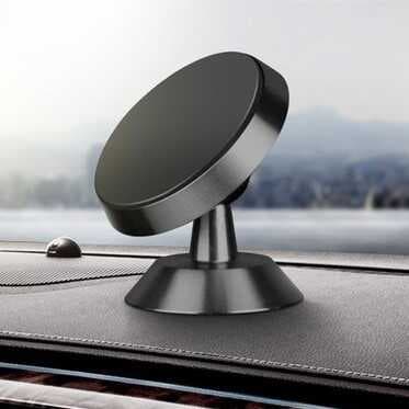 Araç Torpidosuna Yapışan Mıknatıslı Telefon Tutucu Siyah CM-308