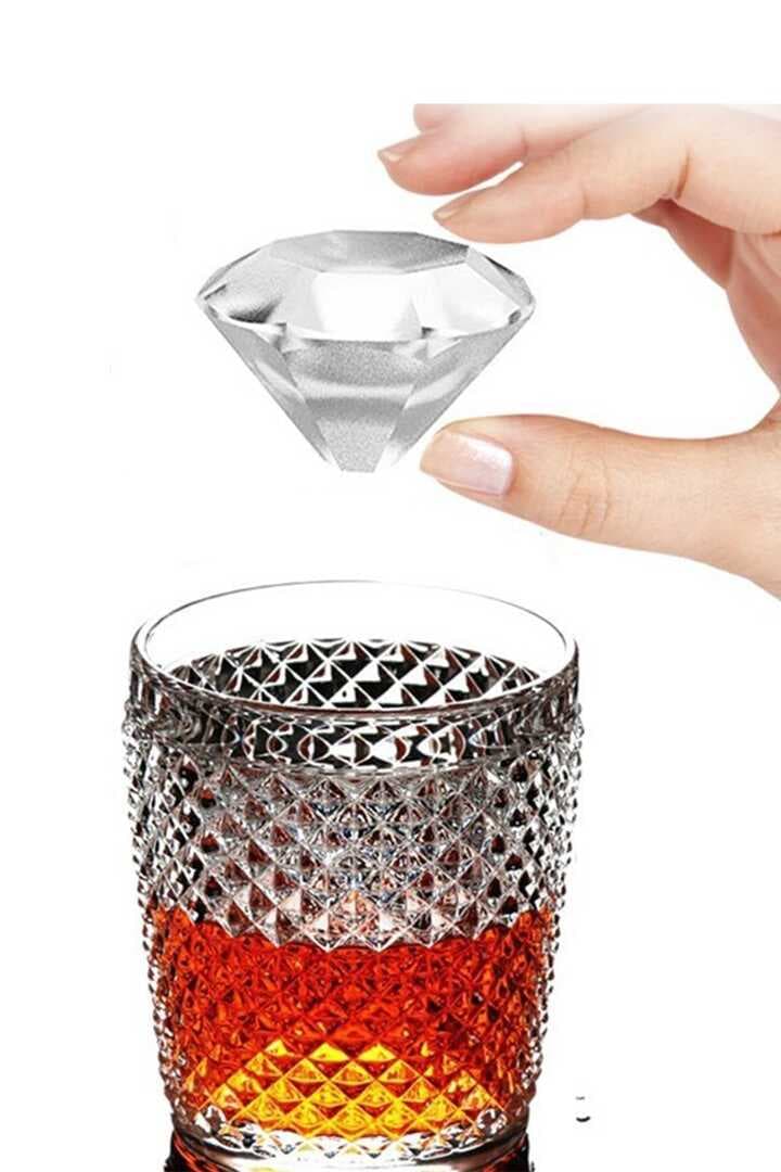 Diamond Elmas Şeklinde Buz Kalıbı 18 Bölmeli (477477)