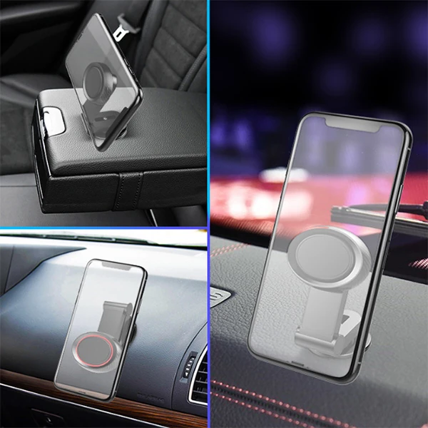 ALLY Mıknatıslı Araç Telefon Tutucu Cam ve Torpido Üstü-(5775)