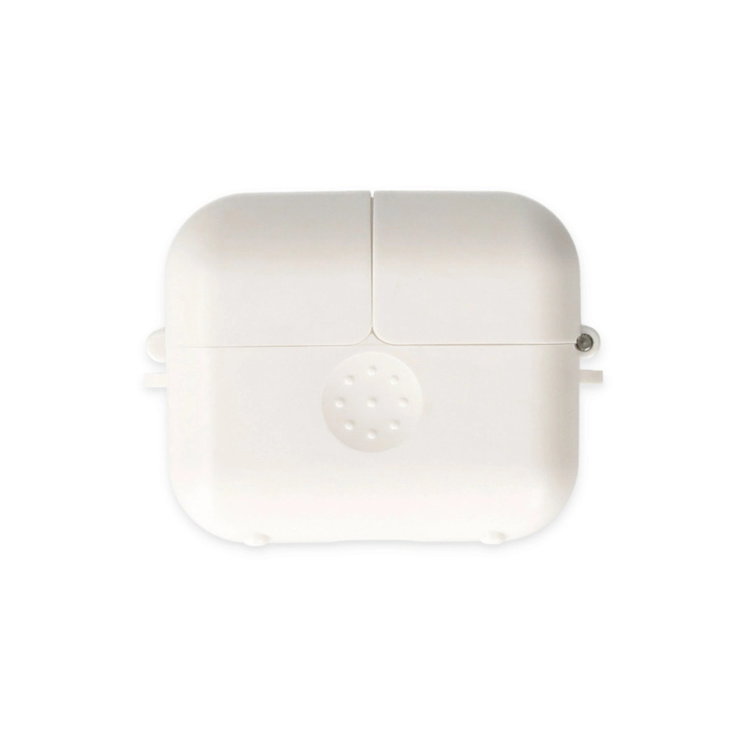 Apple Airpods 3 (3.nesil) Basmalı Kılıf - Beyaz