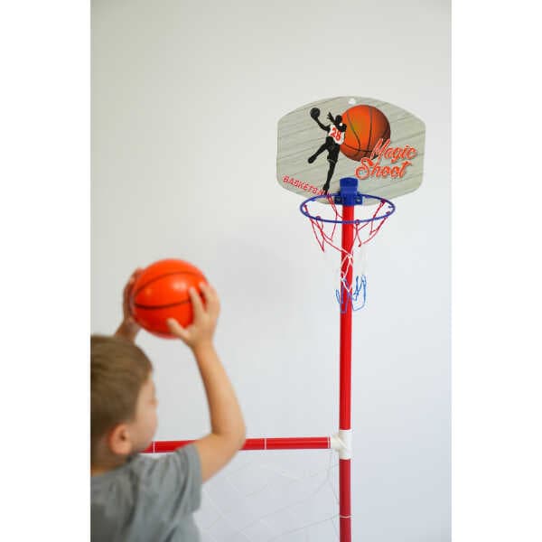 Portatif Kale - Basket Potası 2'si 1 Arada