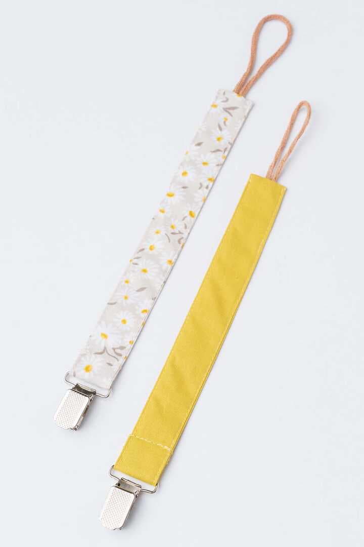 VİZON PAPATYA - HARDAL Emzik Askısı Seti