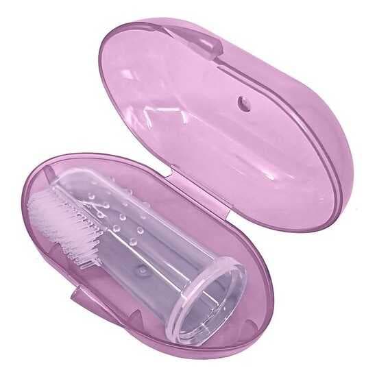 Parmak Diş Kaşıyıcı Pembe