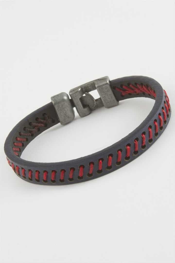 İpli Kaliteli Suni Deri Bileklik