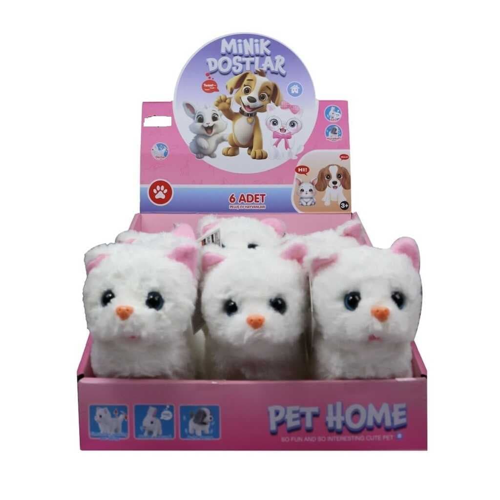 VRD10644 PELUŞ EVCİL KEDİ (SESLİ VE(adet fiyatıdır)