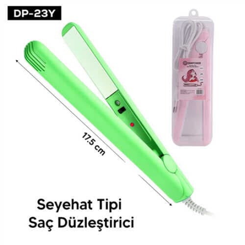 DEMPOWER SEYAHAT TİPİ SAÇ DÜZLEŞTİRİCİ