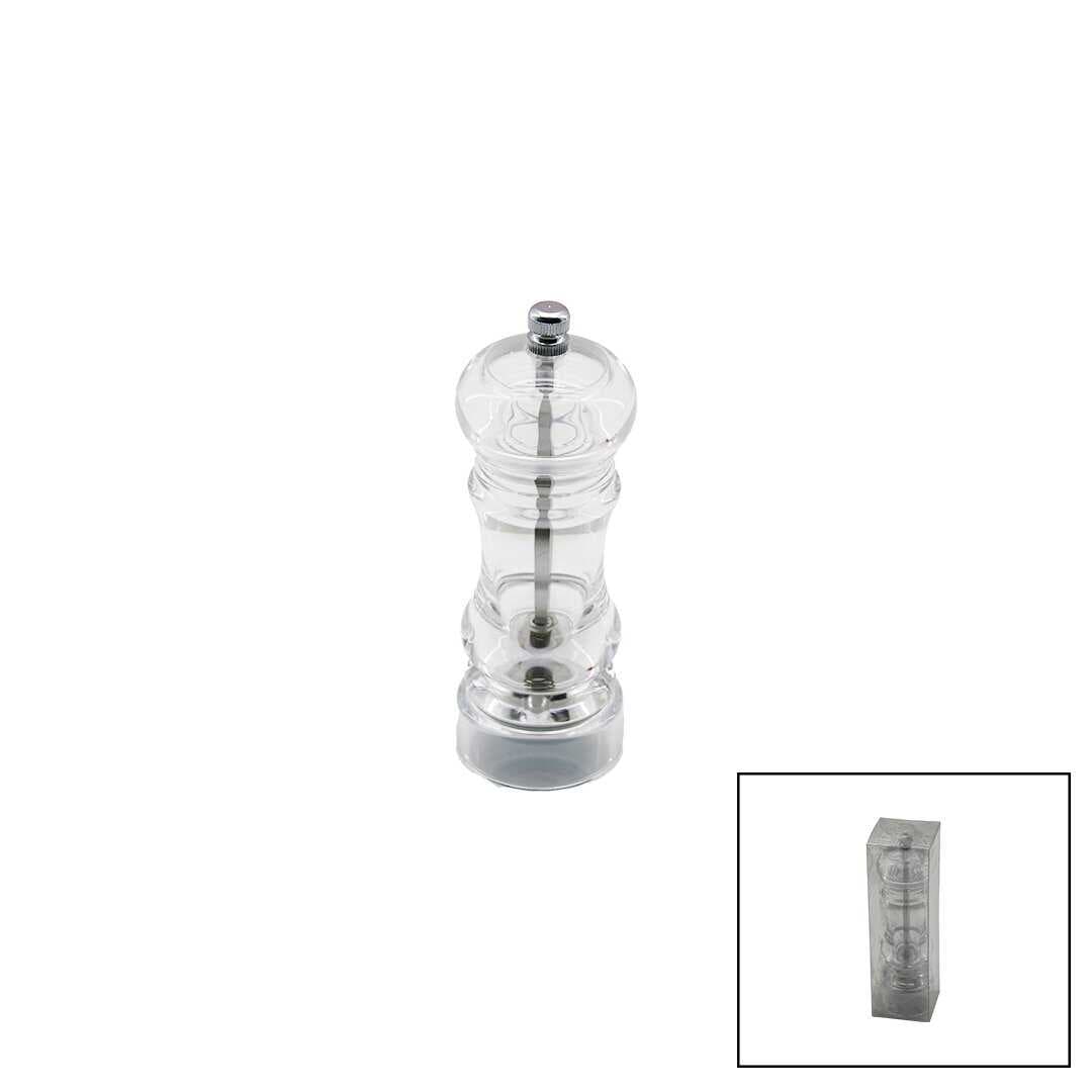 KÜÇÜK   ŞEFFAF MİKA KRİSTAL PLASTİK  BAHARAT ÖĞÜTÜCÜ (5430)