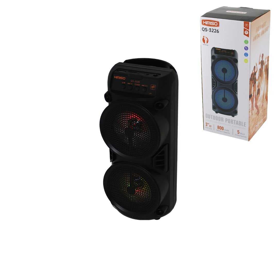3X2 İNÇ SPEAKER HOPARLÖR BLUETOOTH WIRELESS SPEAKER USB SARJLI - BLUETOOHT 5WX2 PL-4665 (5430)