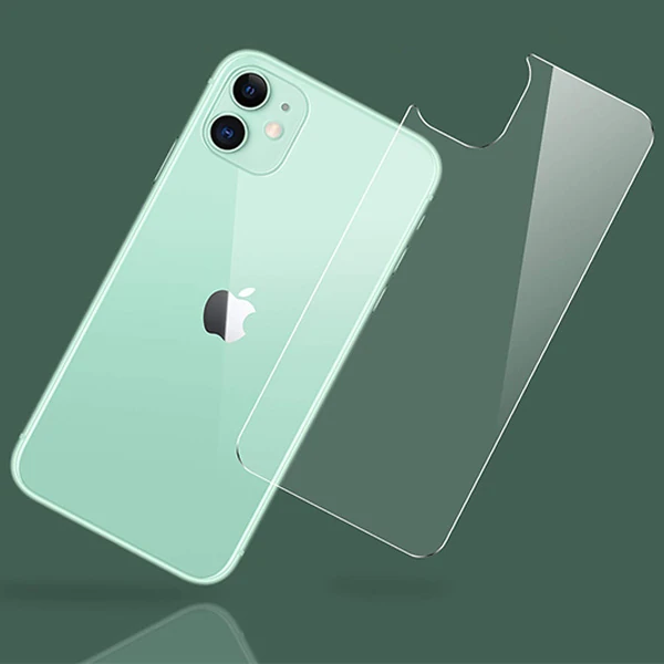 Ally İPhone 11 6.1 İnch Tempered Arka Kırılmaz Cam Koruyucu-(5775)