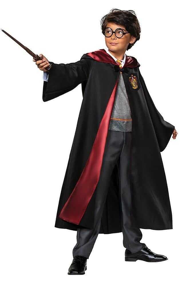 Harry Potter Gryffindor Cübbe Çocuk Boy - Harry Potter Kostümü 5-6 Yaş (4767)