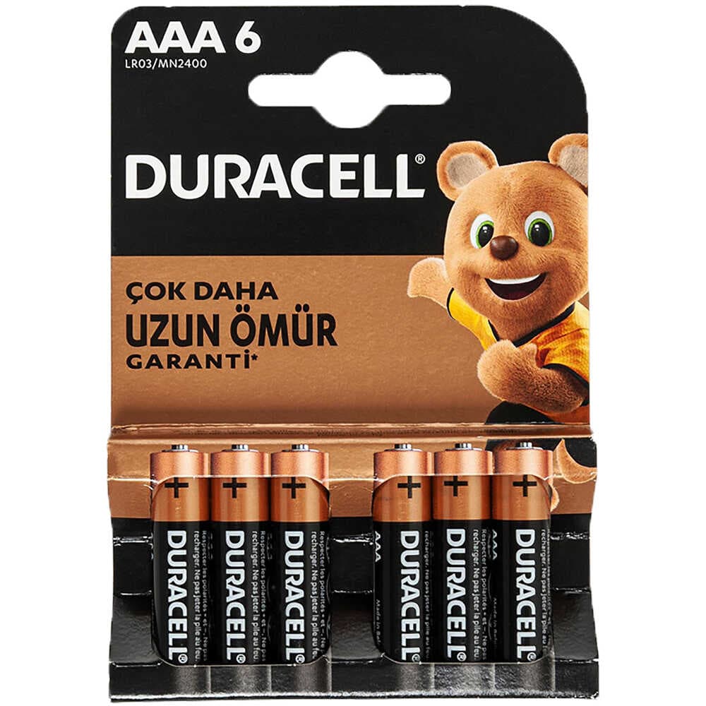 DURACELL AAA İNCE PİL (6LI) PAKET FİYAT (4767)