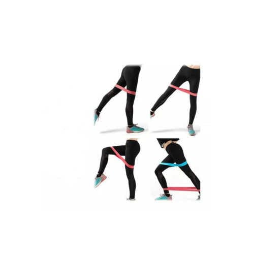 Pilates Squat Aerobik Direnç Lastiği 5 Li Paket