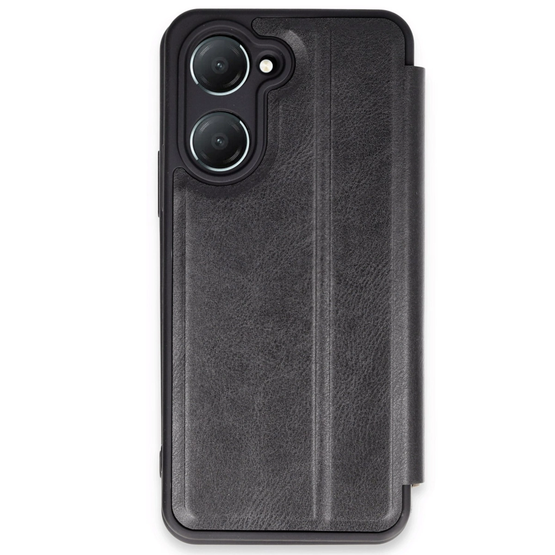 Vivo Y18 Kılıf Flip Cover - Siyah