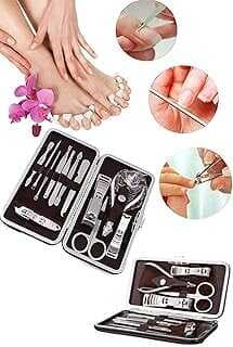 Mobee Starmax Çatalı Tırak Makası Cımbız Törpü 12 Parça Maikür Pedikür Seti 1410