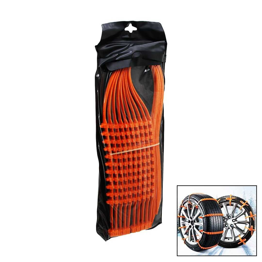 10PCS PLASTİK ZİNCİR OTO LASTİK KAR KELEPÇESİ = CIRTLI (5430)