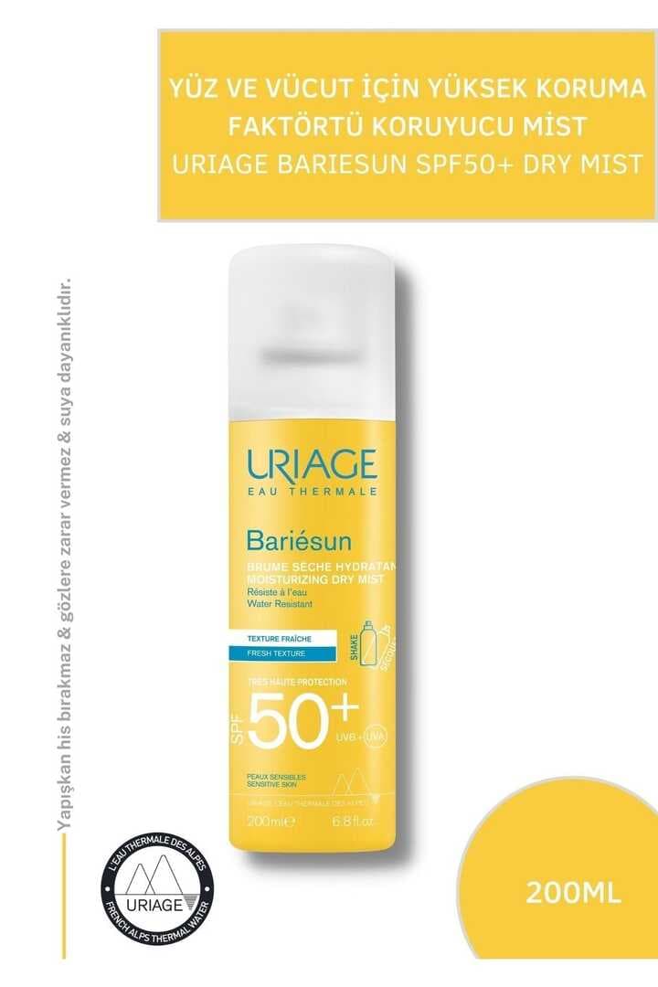 Uriage Bariesun SPF50 + Dry Touch Mist 200 ml - 3661434006500