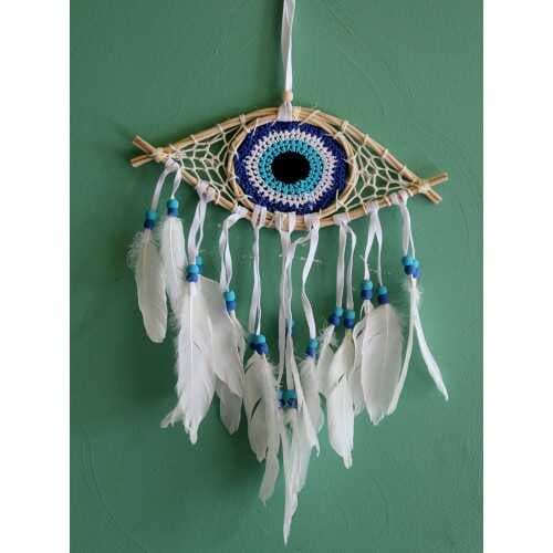 Rüya Kapanı Dream Catcher Göz Tasarımı Model 1
