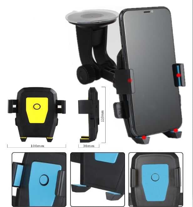 Araç İçi Cam ve Torpido Vantuzlu Telefon Tutucu CM-234